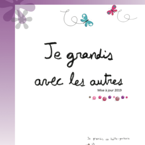 Je grandis avec les autres